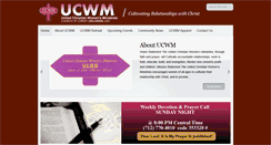 Desktop Screenshot of cochusa-ucwm.com